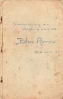 albumpje Tewaterlating en doping van de Blue Arrow, 16 maart '57